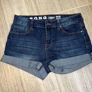 High rise jean short size 9